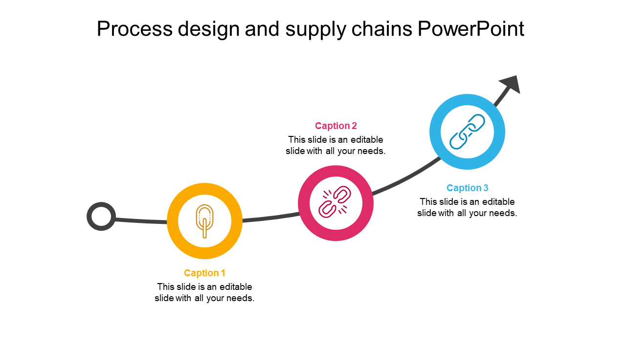 Free - Awesome Process Design And Supply Chains PowerPoint-3 Node